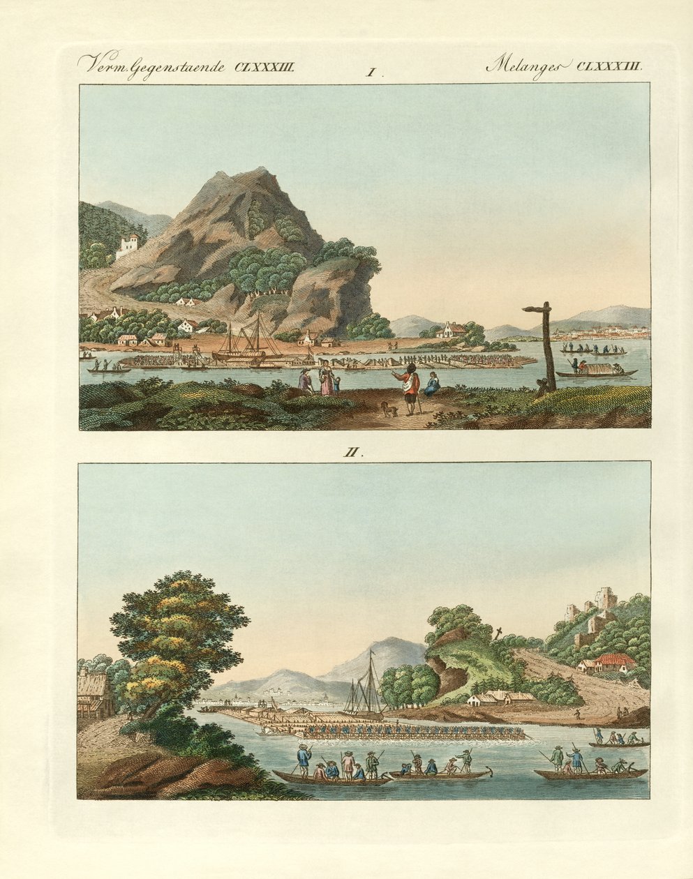 The Strange Great Rhine-Floats by German School