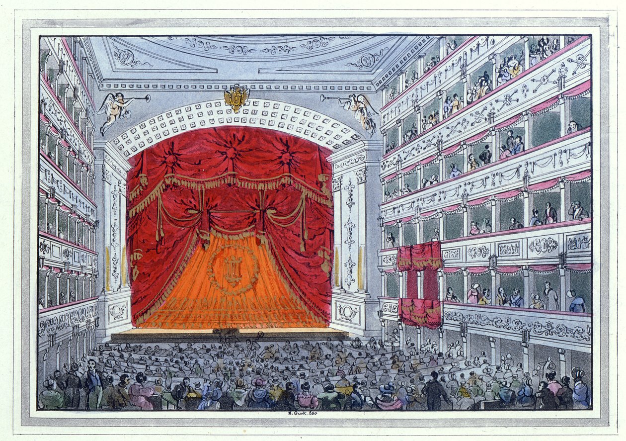 Theater am Karntnertor Vienna by German School