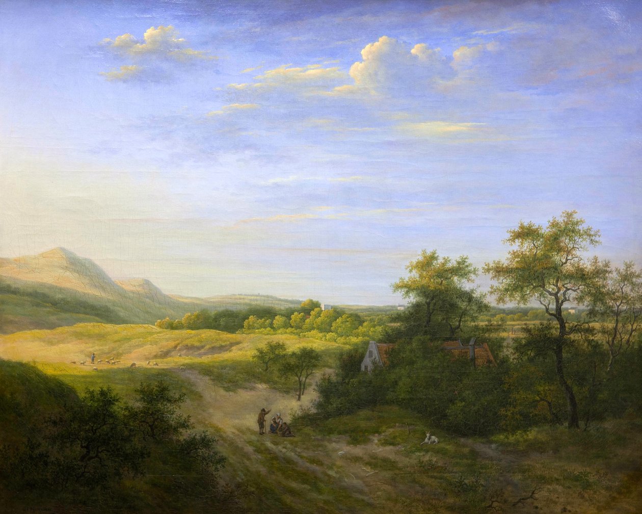 Dune Landscape near Haarlem by Gerrit Jan Michaëlis