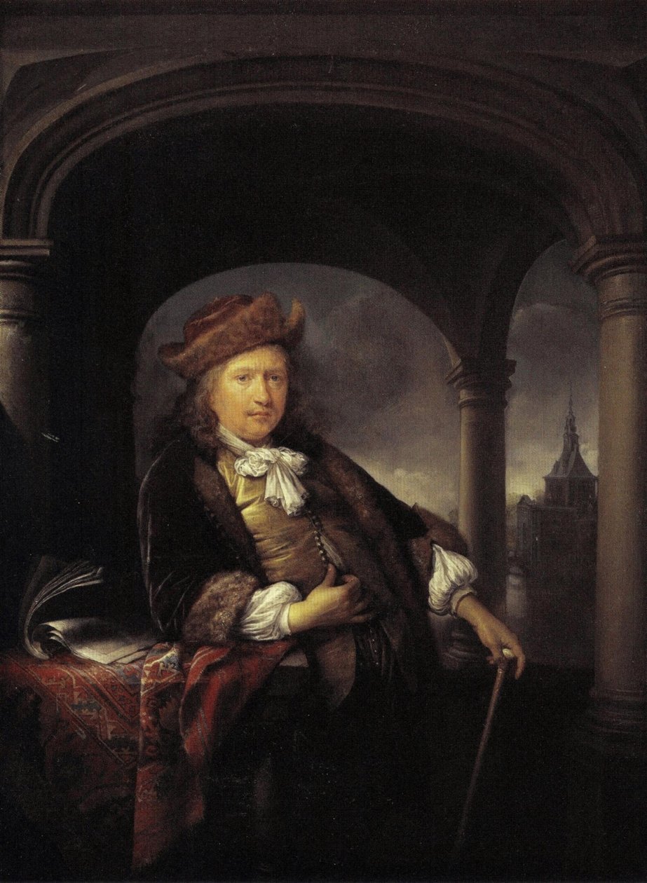 Self-Portrait at Age Fifty by Gerrit Dou