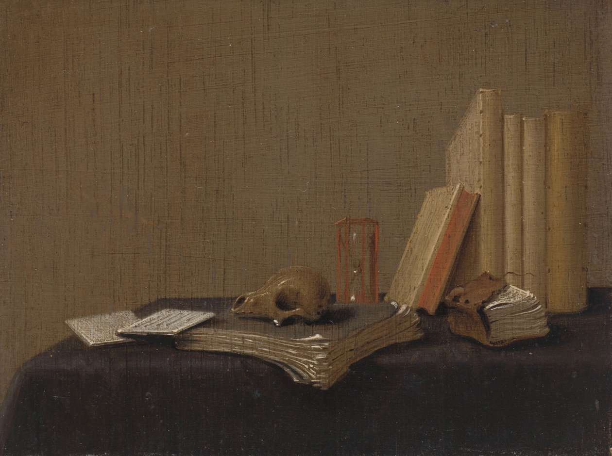 Vanitas Still Life by Gerrit van Vucht