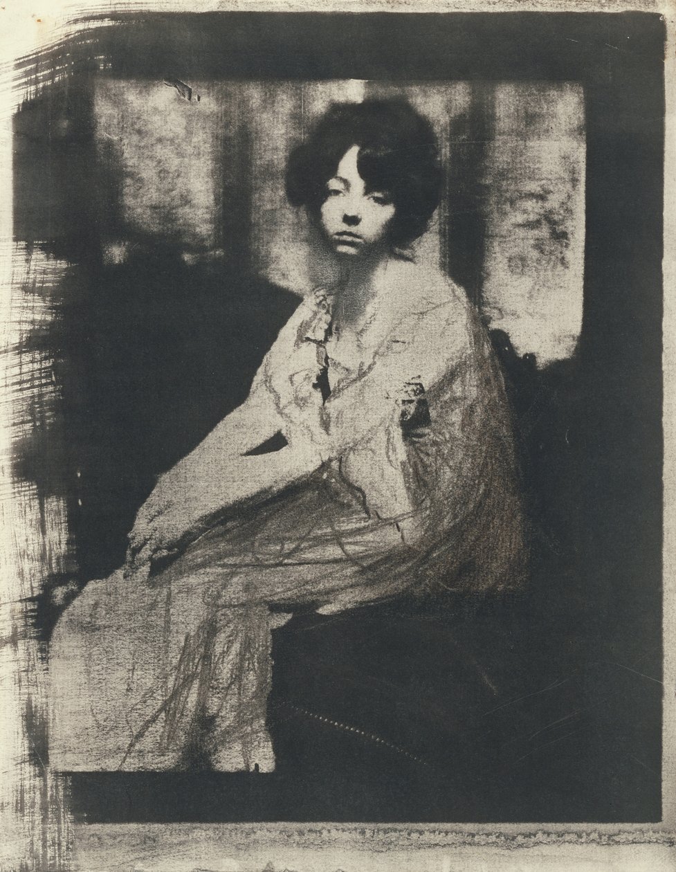 Seated Woman by Gertrude Käsebier