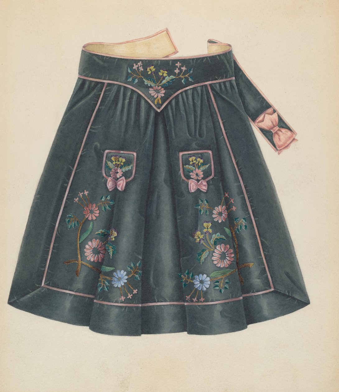 Apron by Gertrude Lemberg