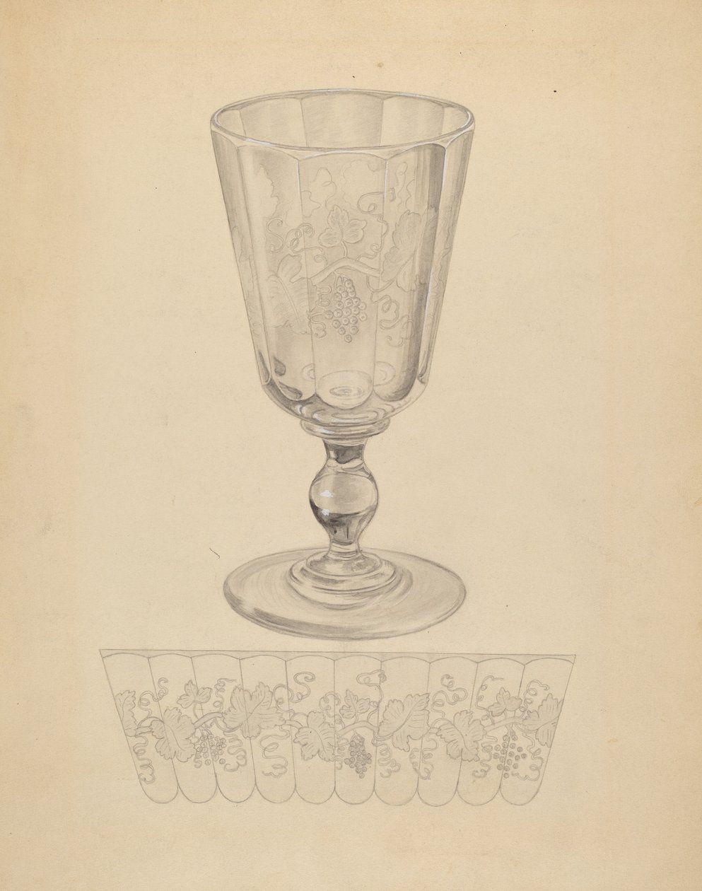 Goblet, c. 1936 by Gertrude Lemberg