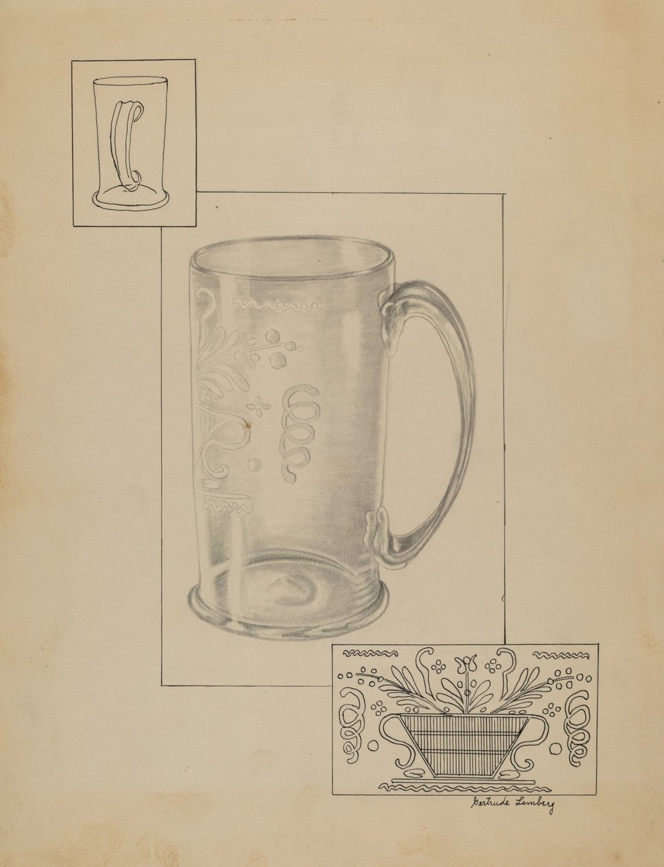 Mug by Gertrude Lemberg