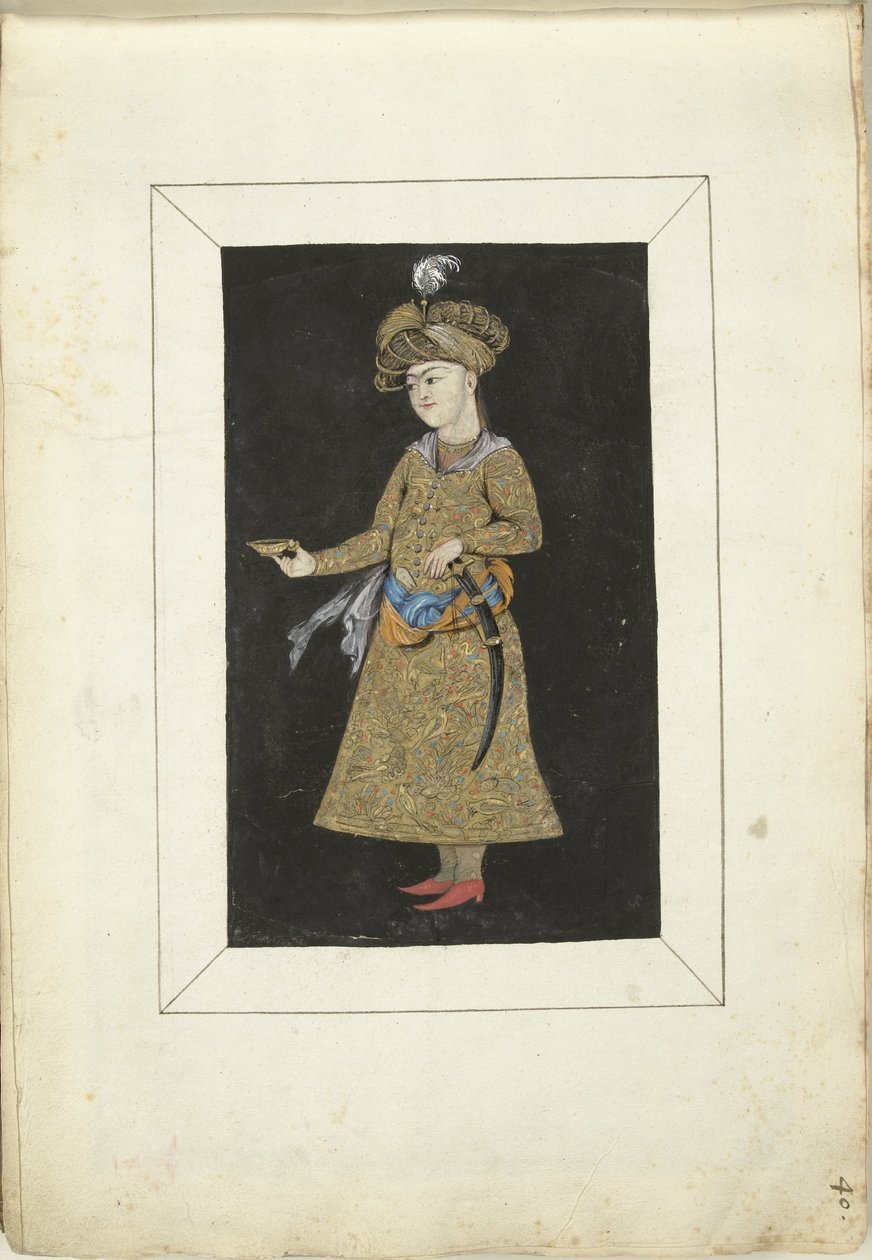Persian Miniature by Gesina ter Borch (possibly)