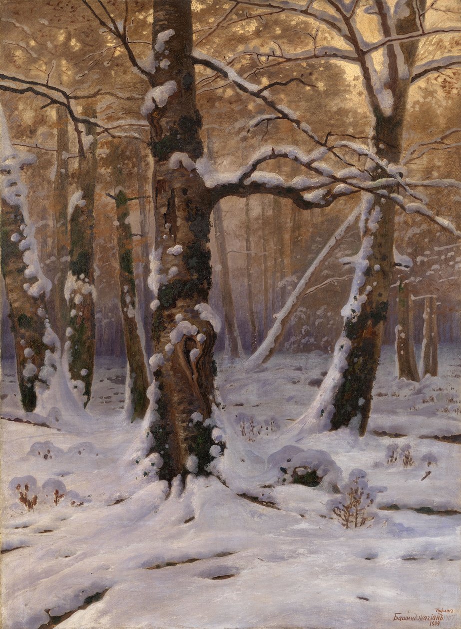Winter Morning, 1907-1909 by Gevorg Bashindzhagyan