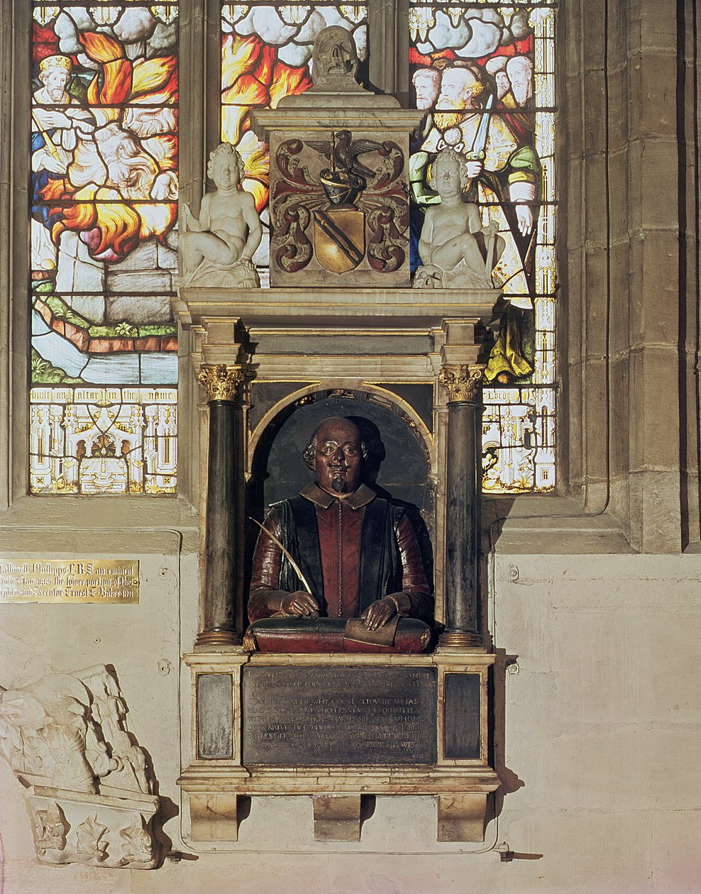 Monument to William Shakespeare by Gheerart Janssen