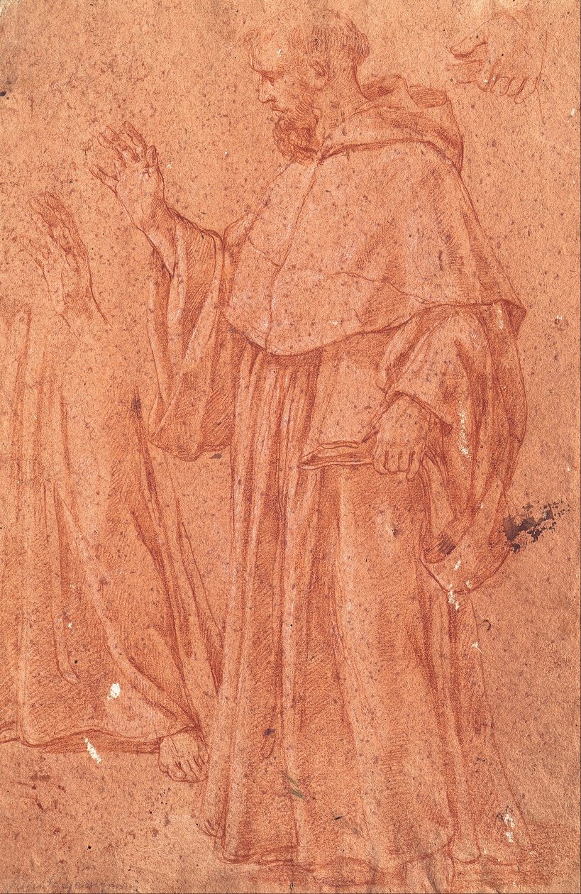 Study of Saint Augustine by Giacinto Gimignani