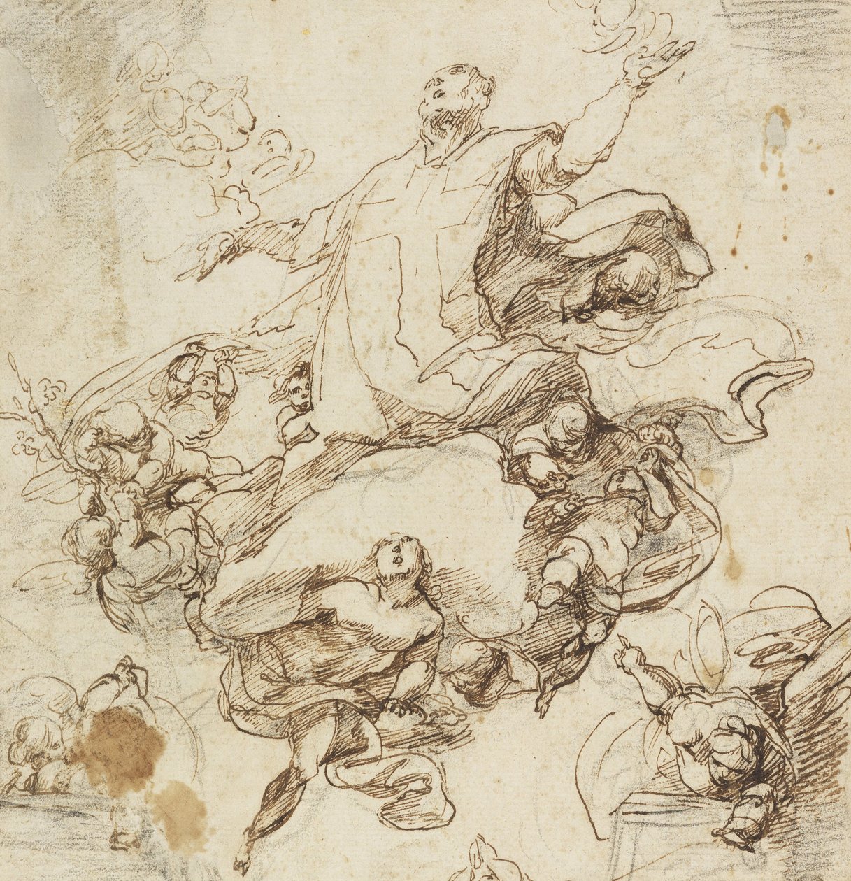Glorification of St. Filippo Neri by Giacomo Farelli