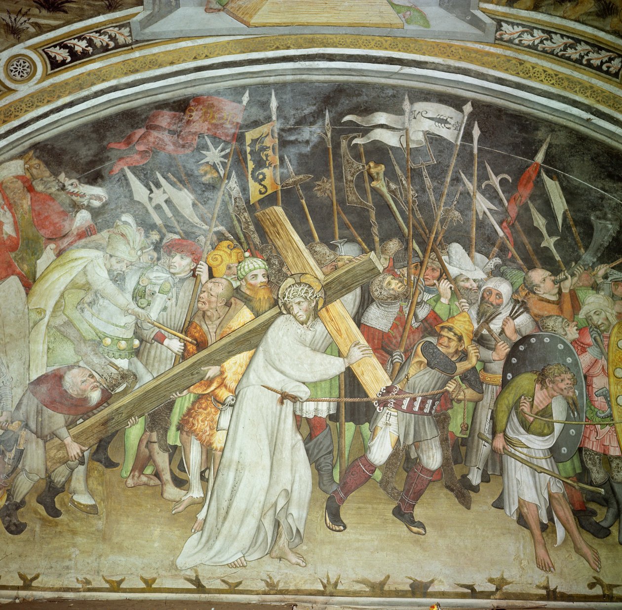 Road to Calvary by Giacomo Jaquerio