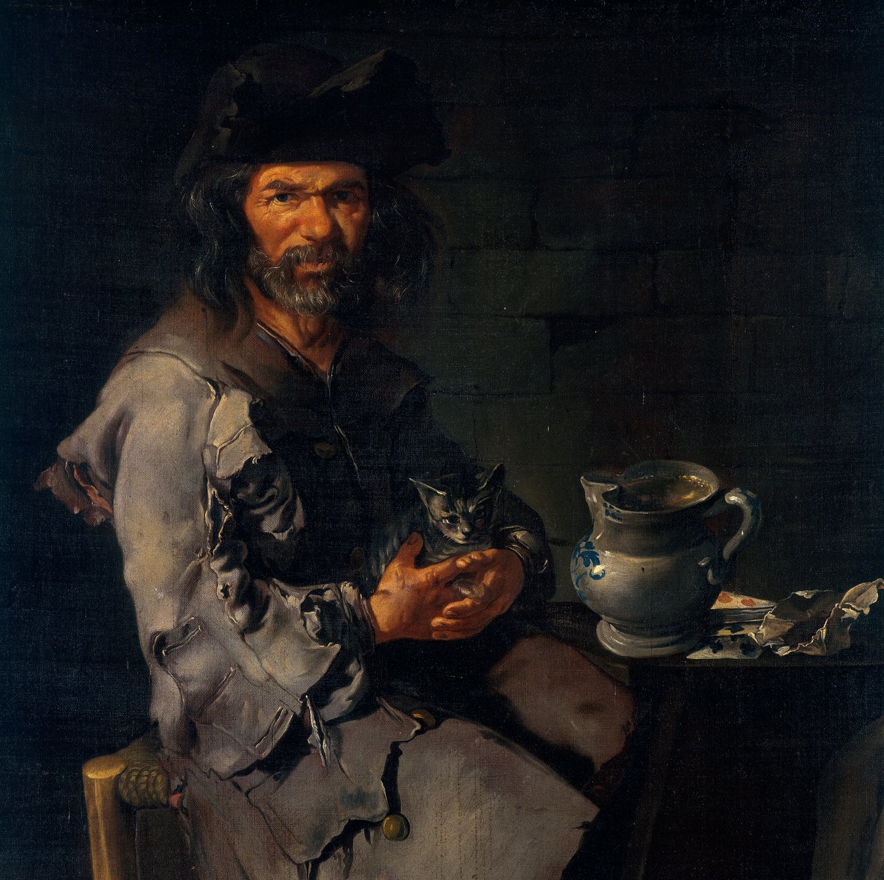 Two Beggars by Giacomo Ceruti