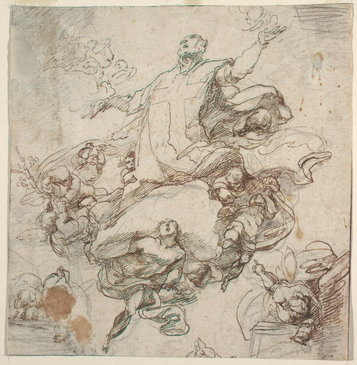 Glorification of St. Filippo Neri by Giacomo Farelli