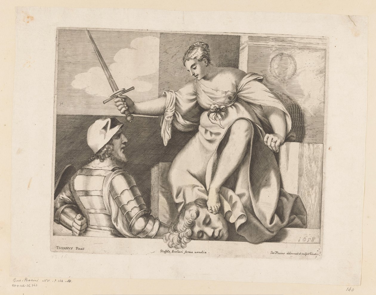 Judith with the Head of Holofernes by Giacomo Piccini