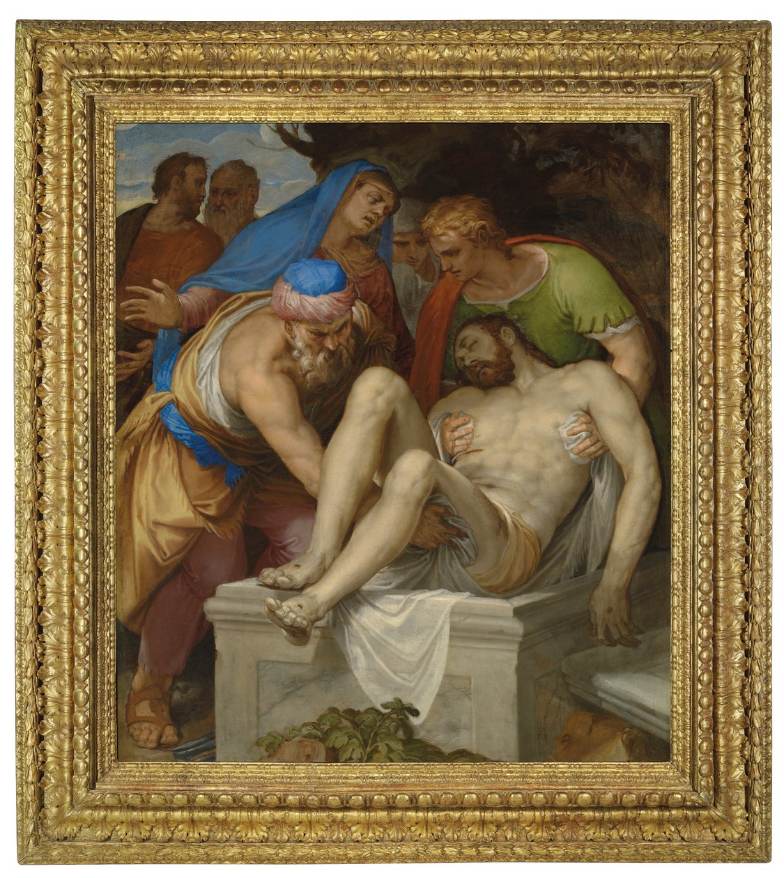 The Entombment by Giambattista Farinati