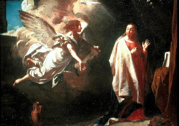 The Annunciation by Giambattista Piazzetta