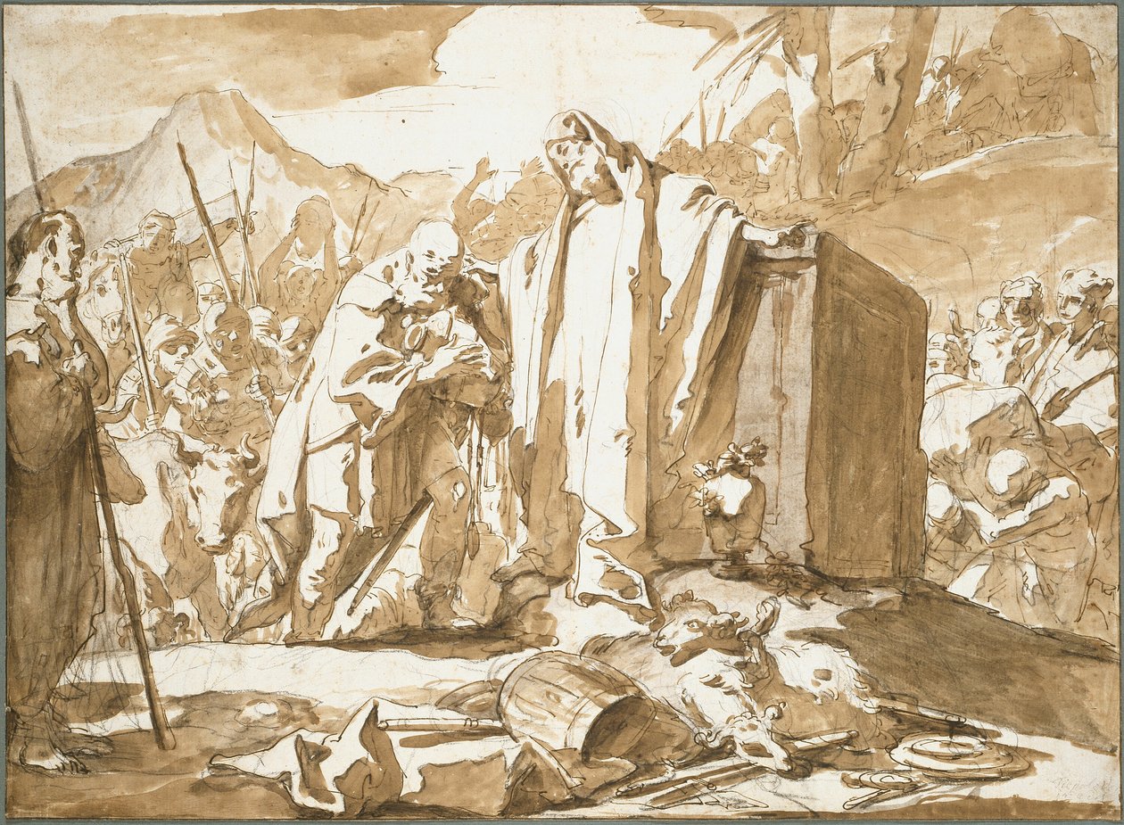 The Meeting of Abraham and Melchizedek by Giambattista Tiepolo