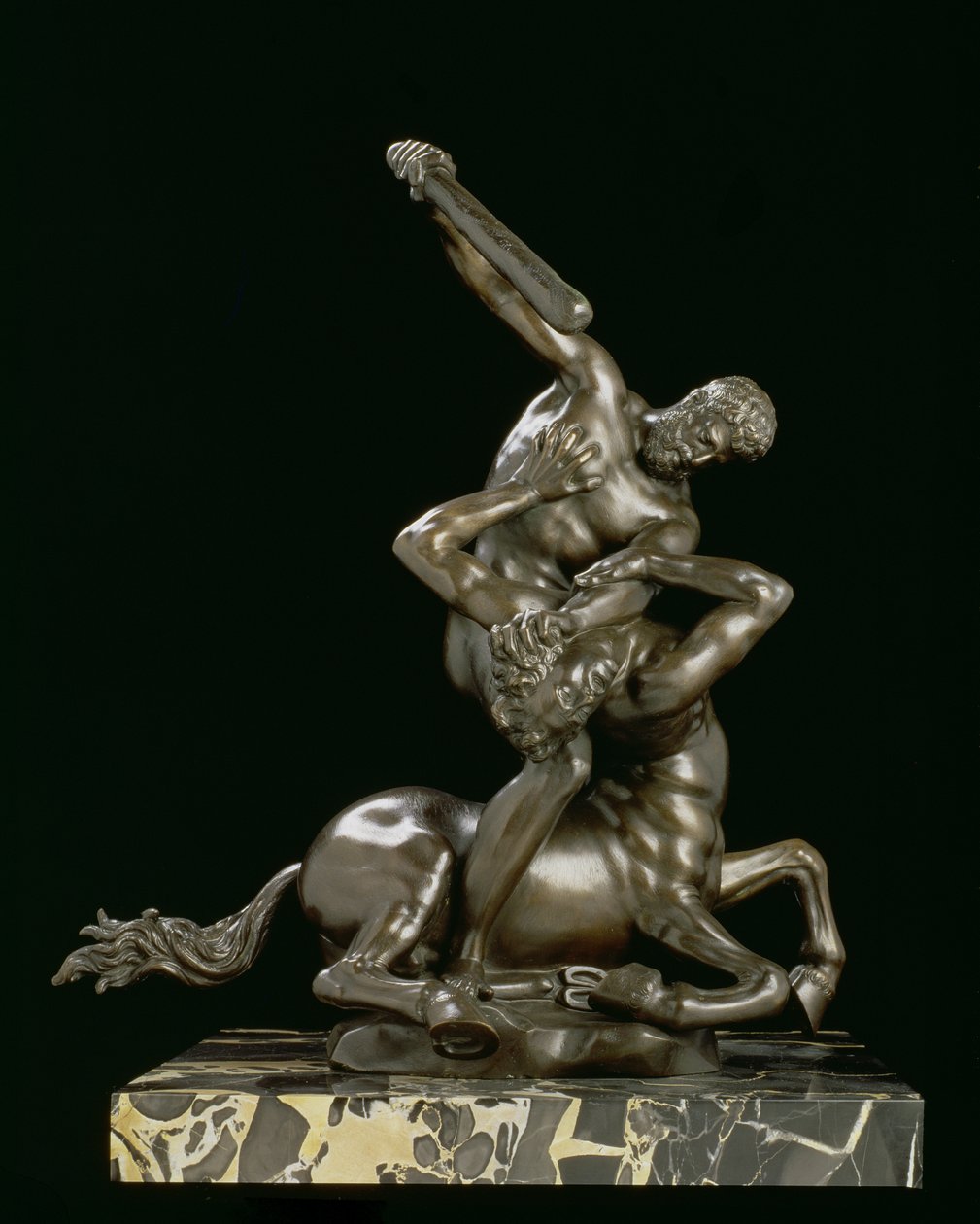 Hercules and the Centaur Eurytion by Giambologna