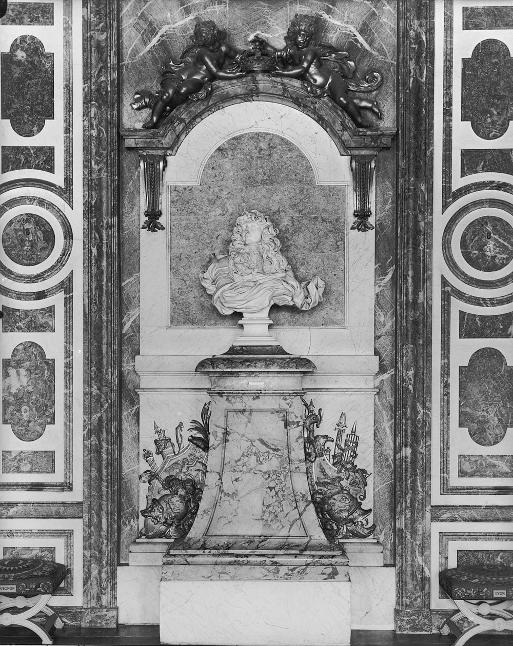 Portrait Bust of Louis XIV (1638-1715) by Gian Lorenzo Bernini
