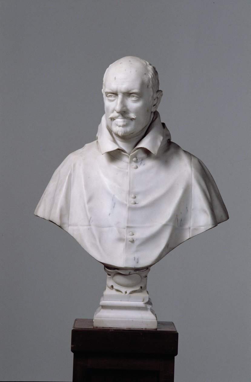 Portrait of Alessandro Damasceni-Peretti-Montalto by Gian Lorenzo Bernini