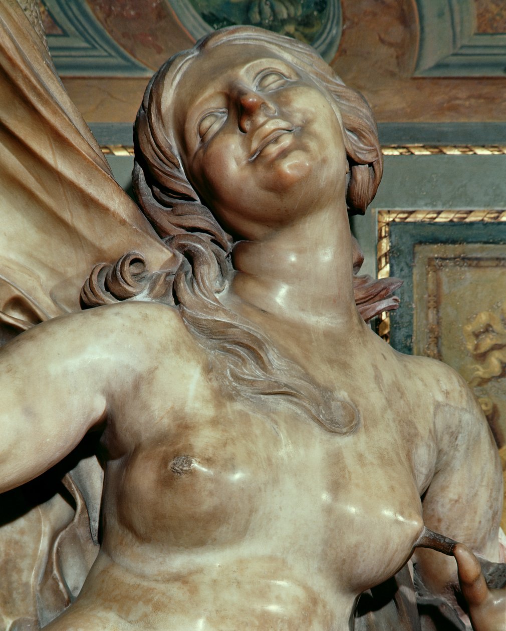 Truth Unveiled by Time (detail) by Gian Lorenzo Bernini