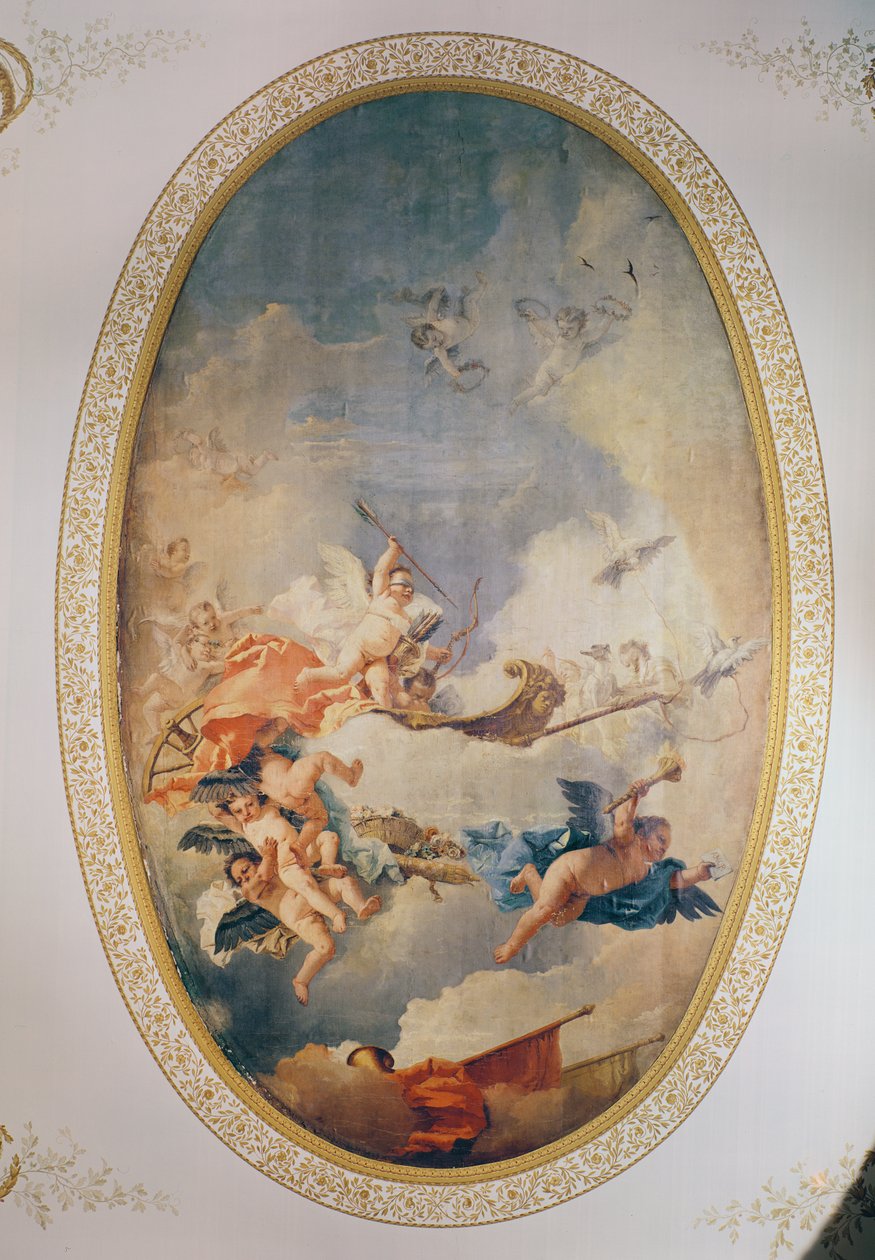 The Victory of Venus by Giovanni Domenico Tiepolo