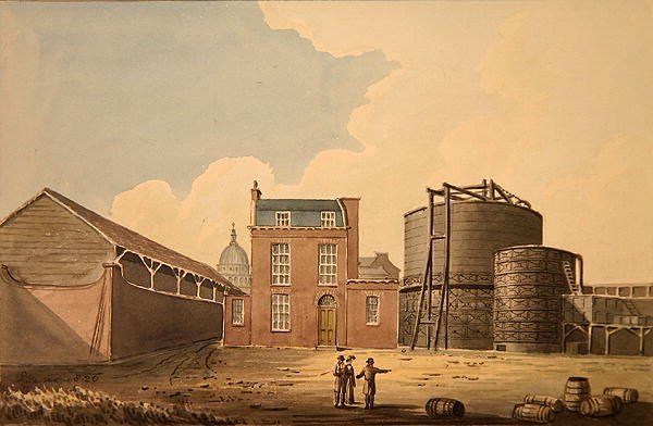 View of Phoenix Gas Works, Bankside by Gideon Yates