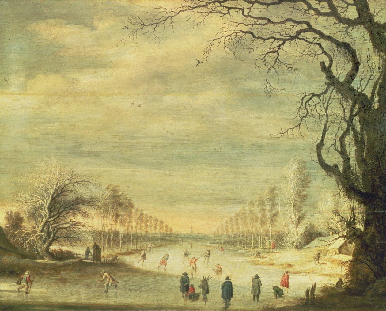 Winter Landscape by Gijsbrecht Lijtens