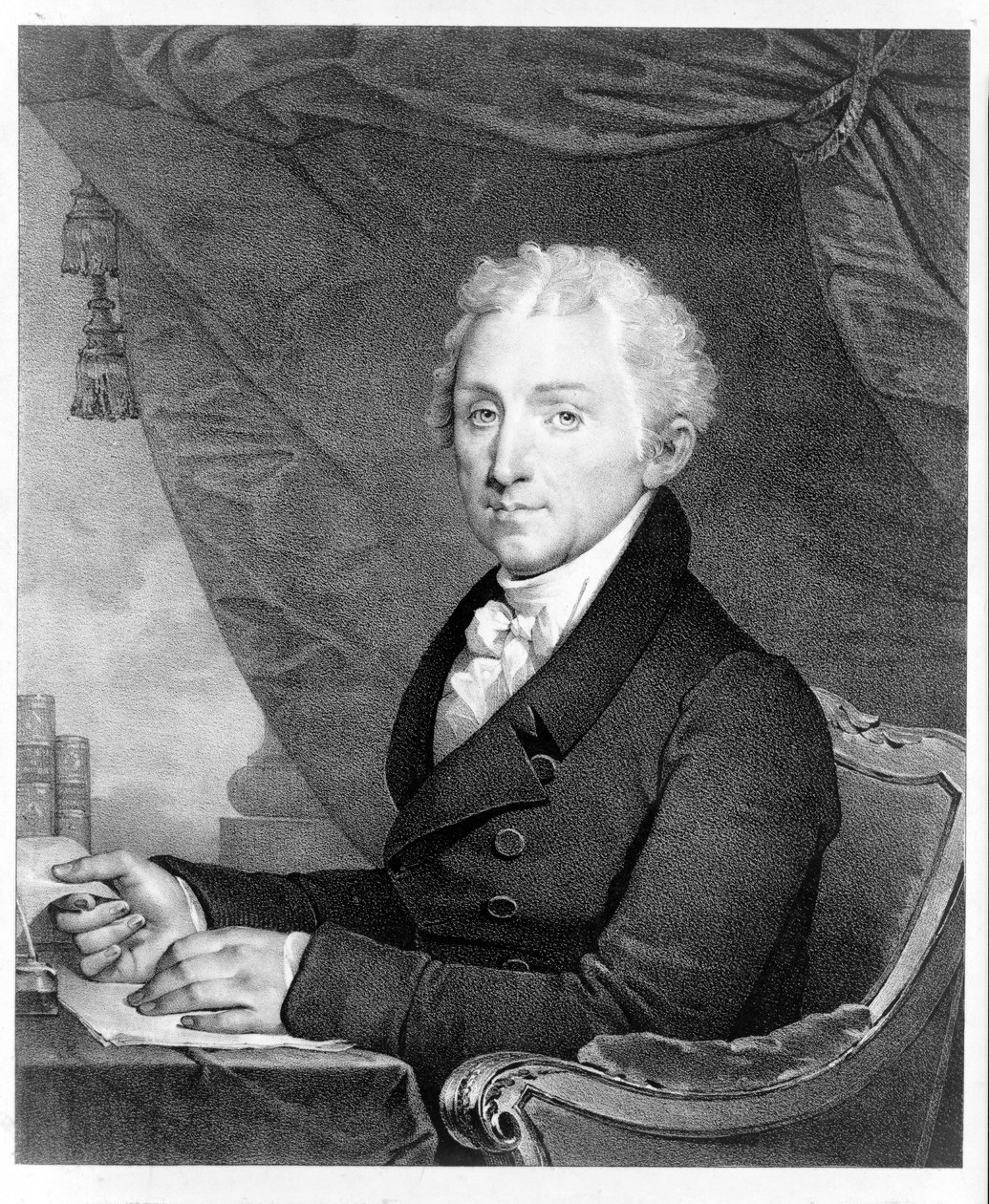 Portrait of James Monroe, 1828 by Gilbert Stuart