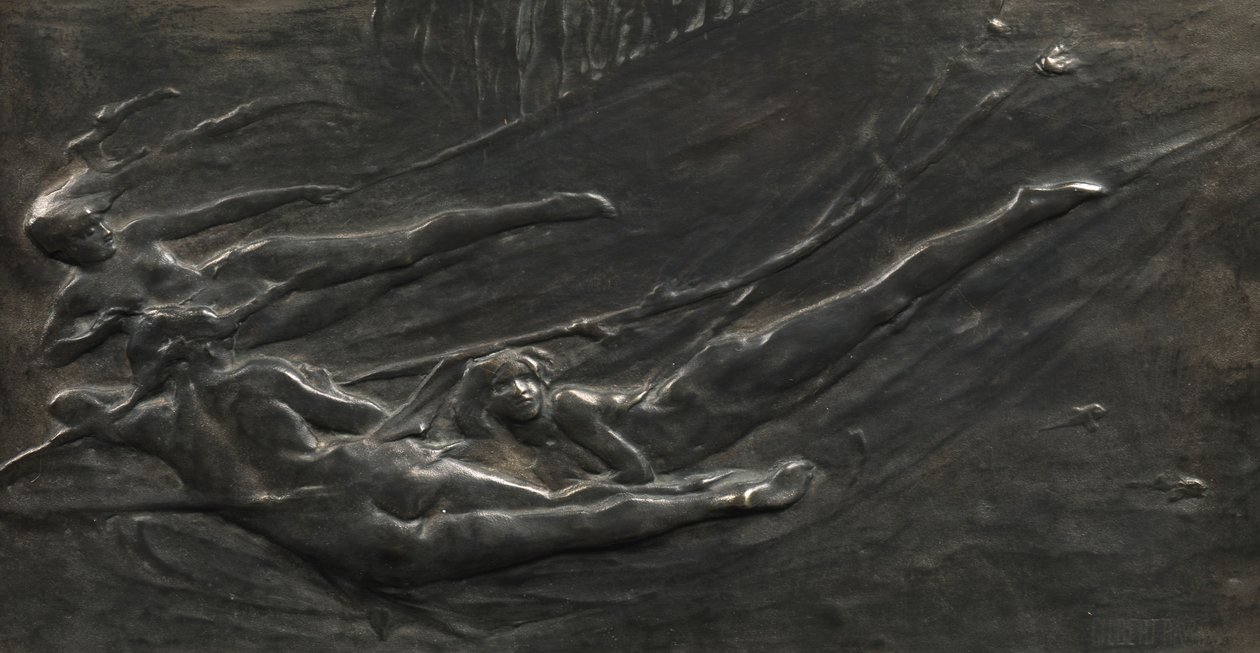 The Derelict, First Cast 1900 by Gilbert Bayes