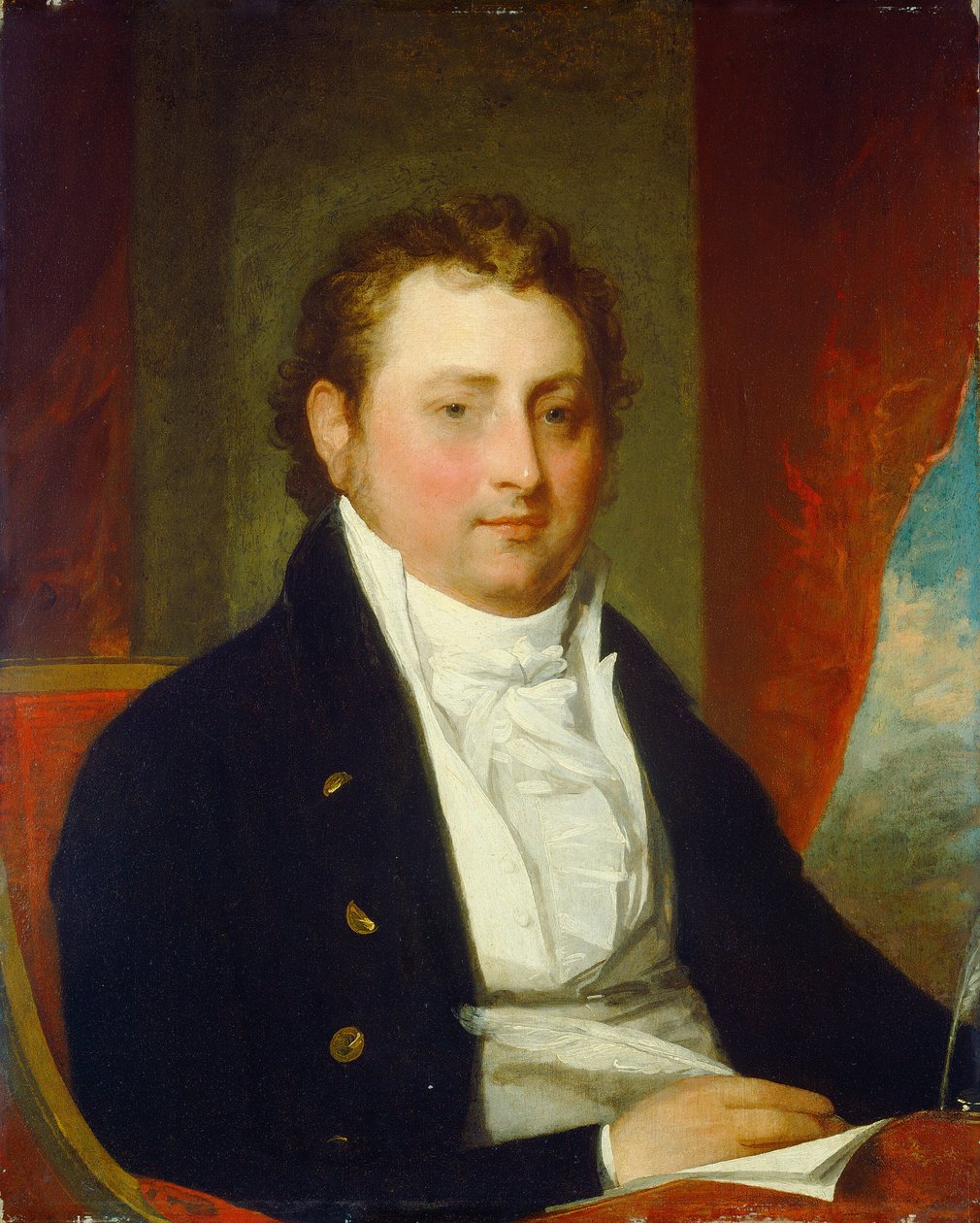 Edward Stow, c. 1803 by Gilbert Stuart
