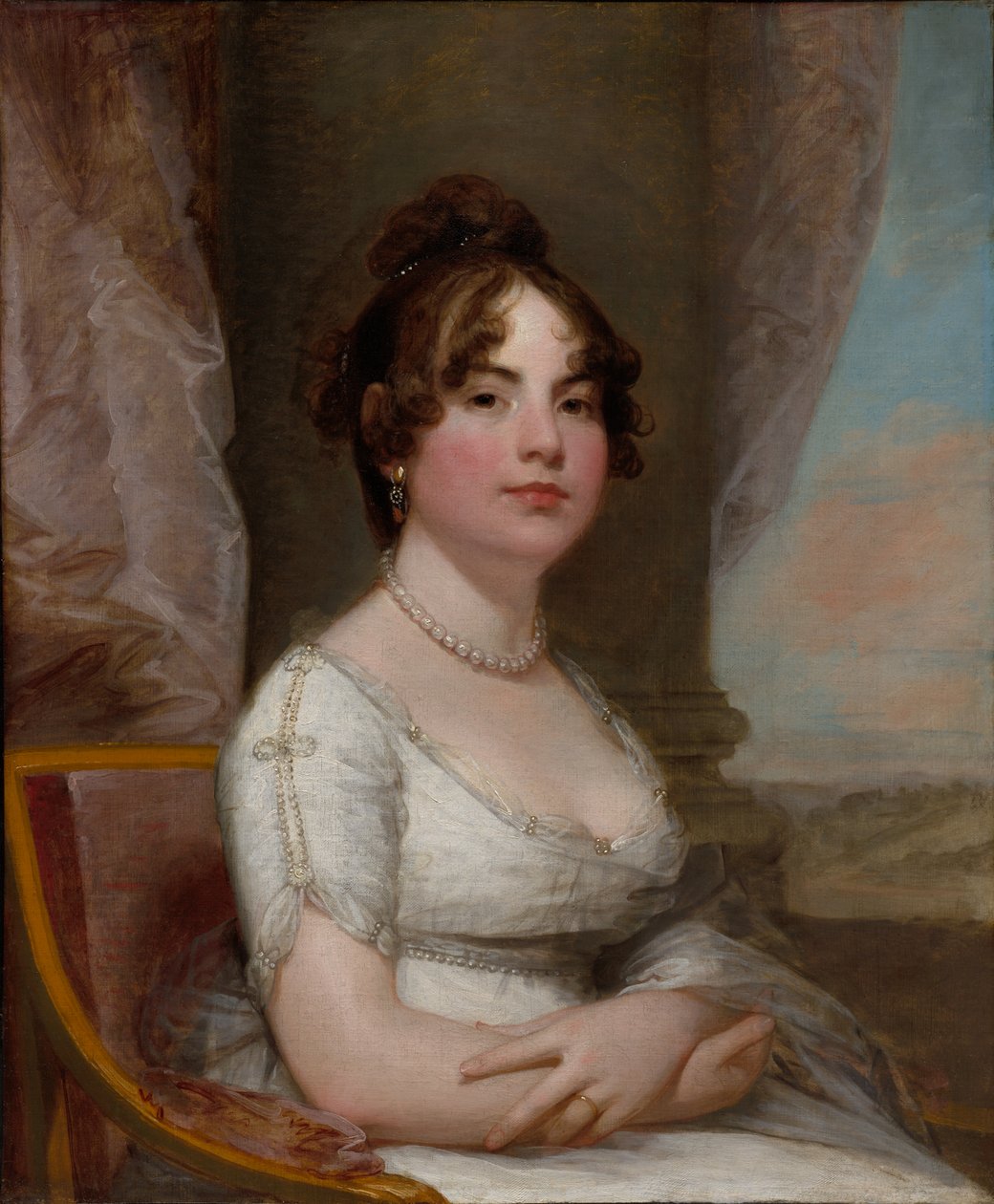 Elizabeth Beltzhoover Mason by Gilbert Stuart