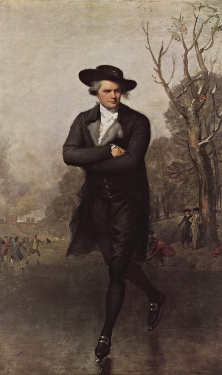 The Skater (Portrait of William Grant) by Gilbert Stuart