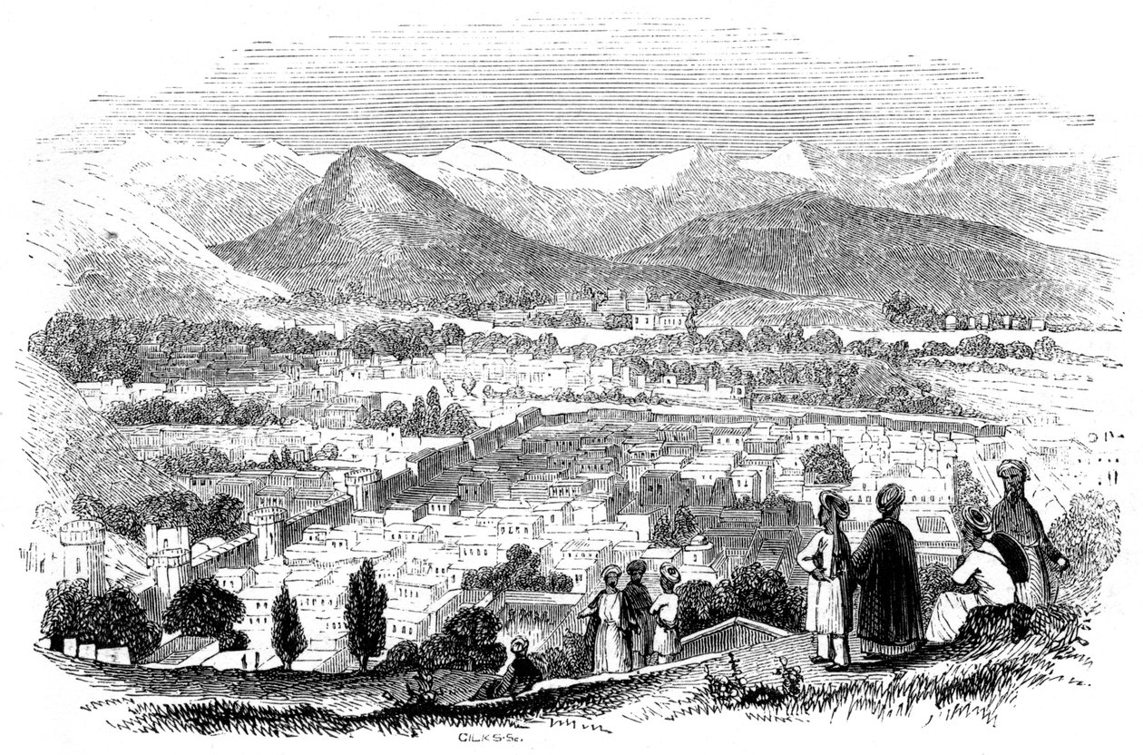 View of Kabul by Giles