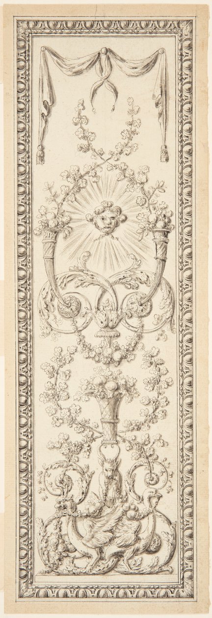 Design for a Panel by Gilles Paul Cauvet