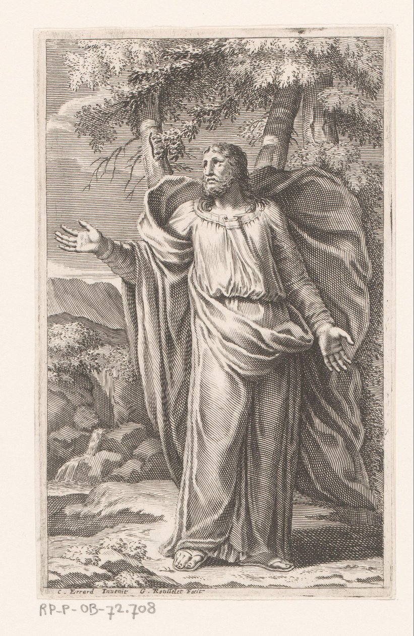 Christ in the Wilderness by Gilles Rousselet