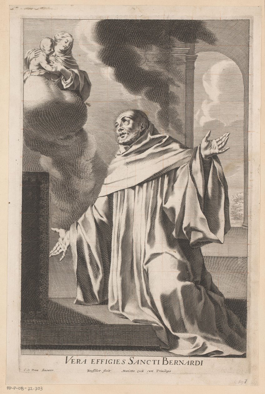 Saint Bernard of Clairvaux by Gilles Rousselet