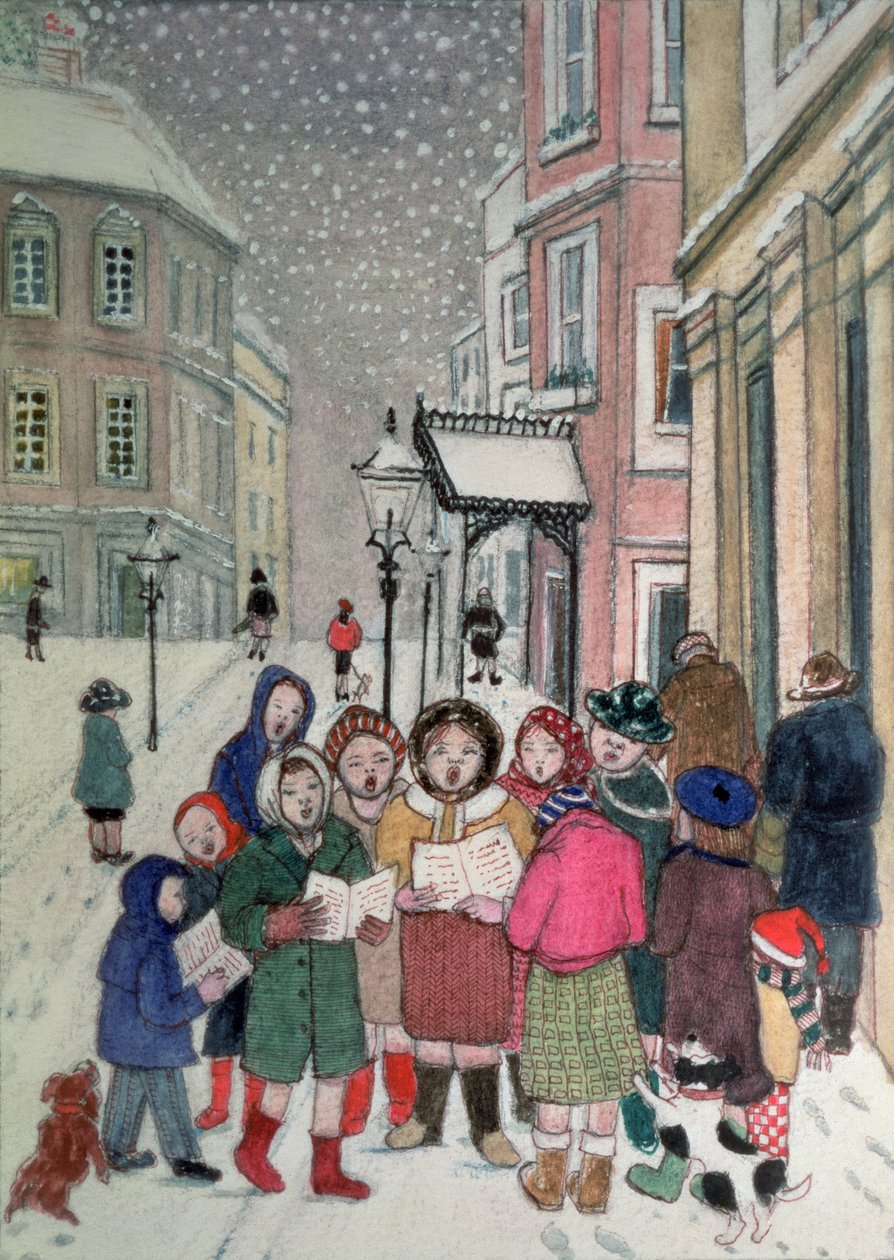 Carol Singers by Gillian Lawson