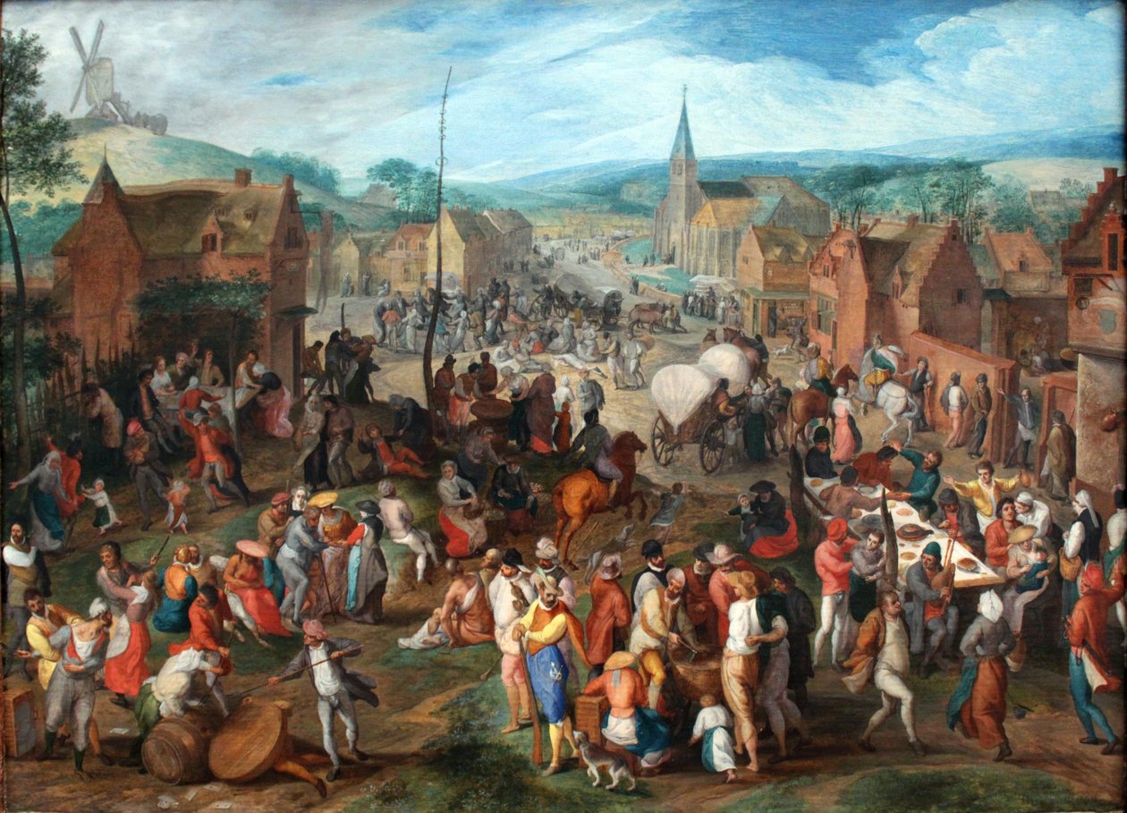 Village Fair by Gillis Mostaert