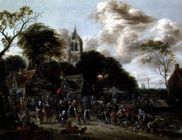Market Day by Gillis Rombouts