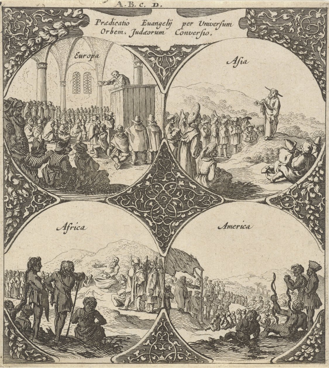 Preachers in Four Continents by Gillis van Scheyndel (I)