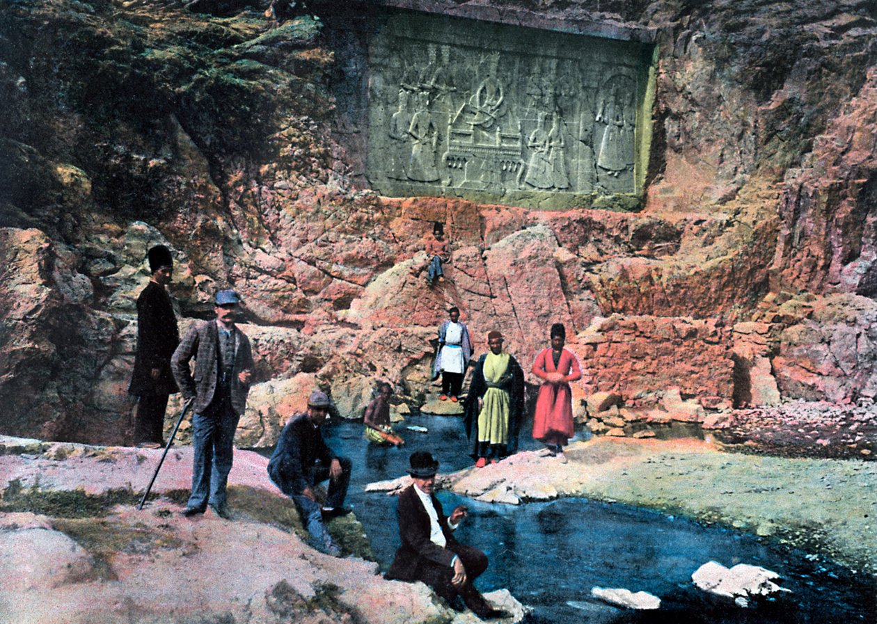 The Shah of Persia and His Children by Gillot