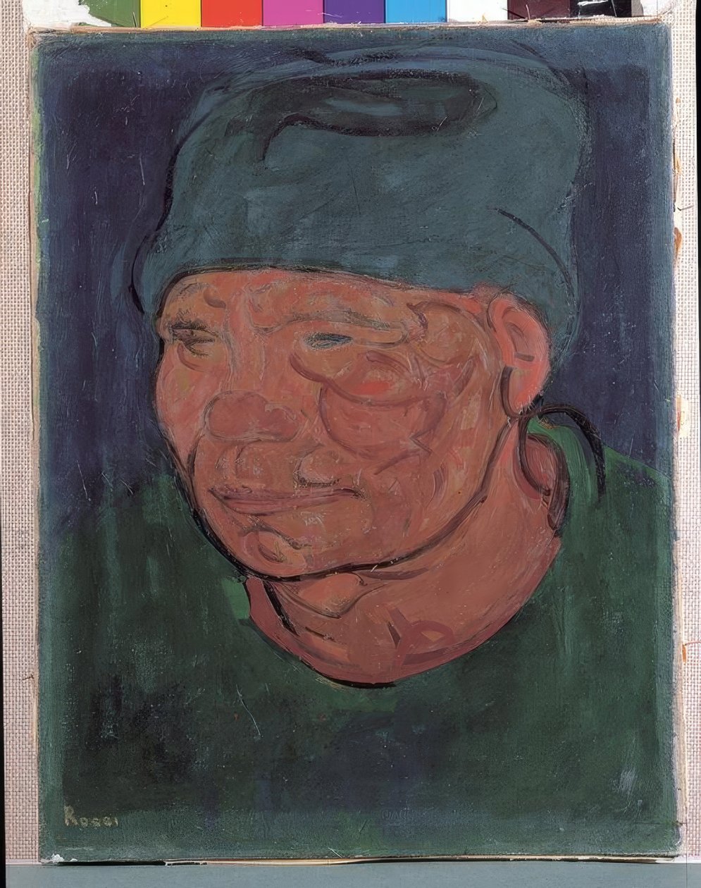 Fisherman with Green Cap by Gino Rossi