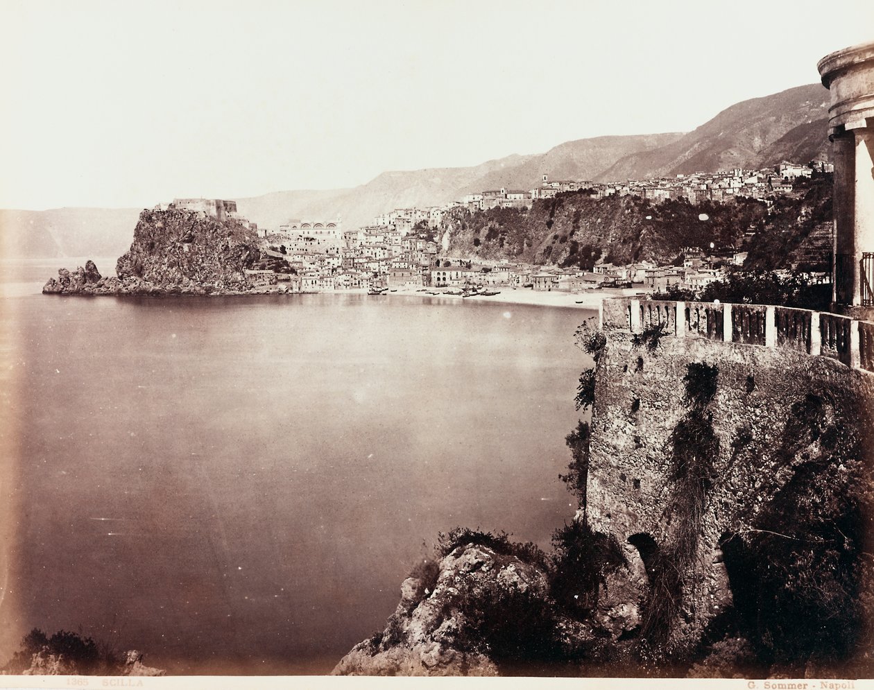 View of Scilla by Giorgio Sommer