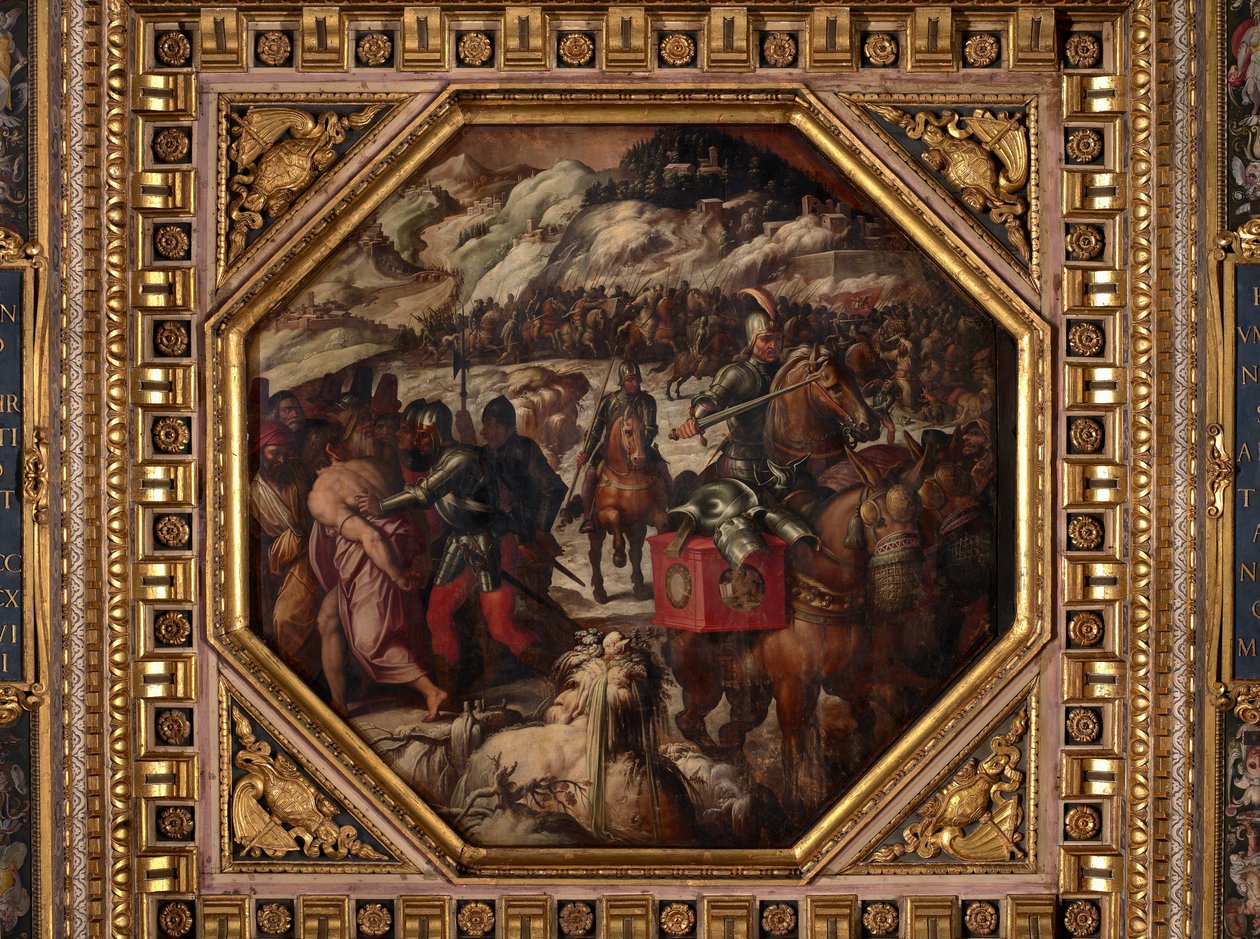 Defeat of the Venetians in Casentino by Giorgio Vasari