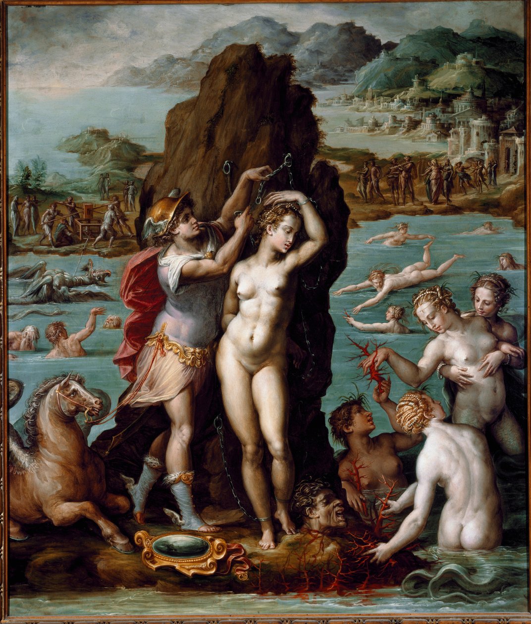 Perseus Liberating Andromeda by Giorgio Vasari