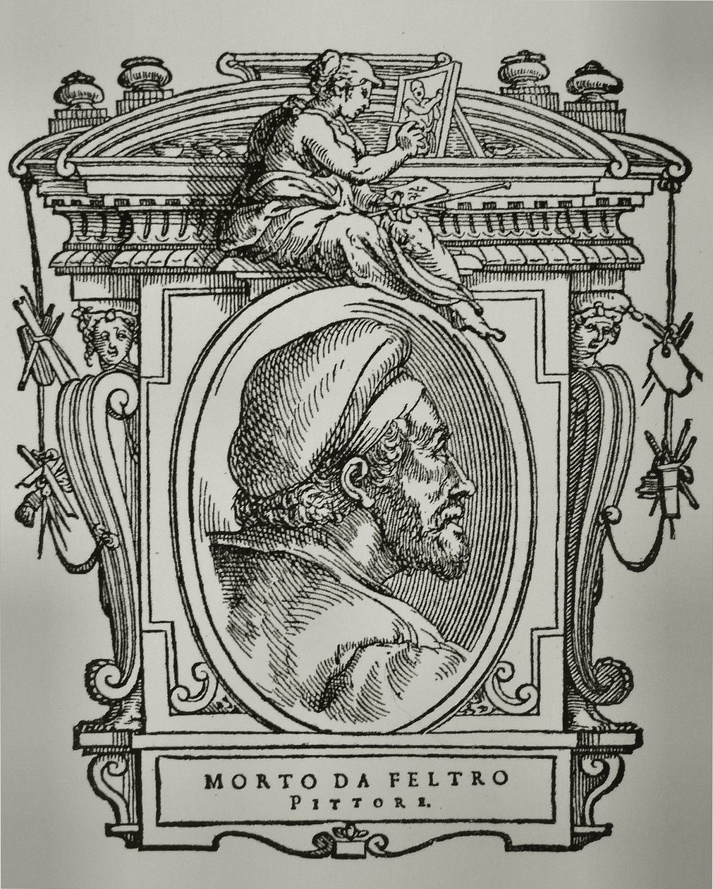 Portrait of Morto da Feltre by Giorgio Vasari
