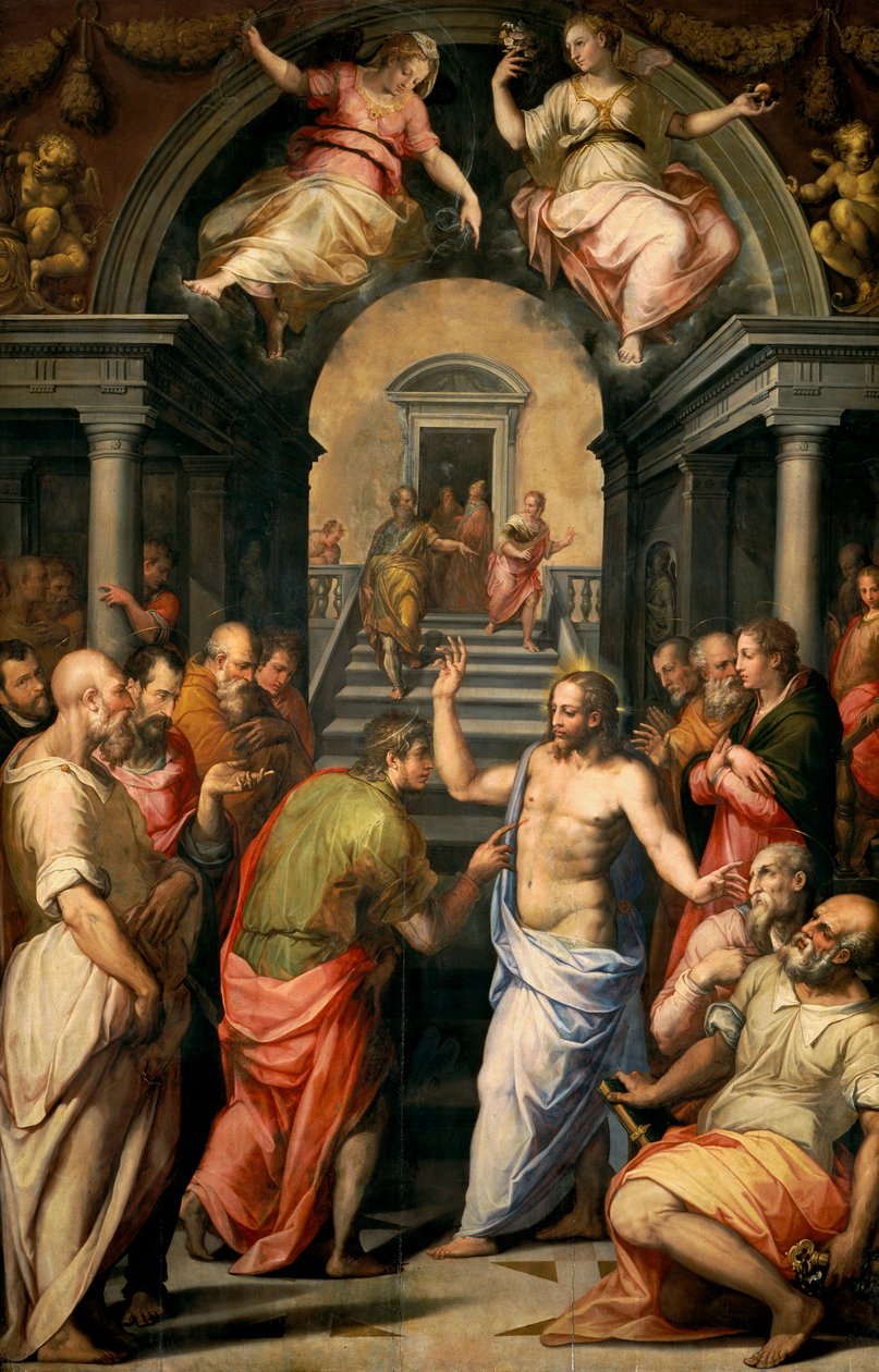 The Incredulity of St. Thomas, 1572 by Giorgio Vasari