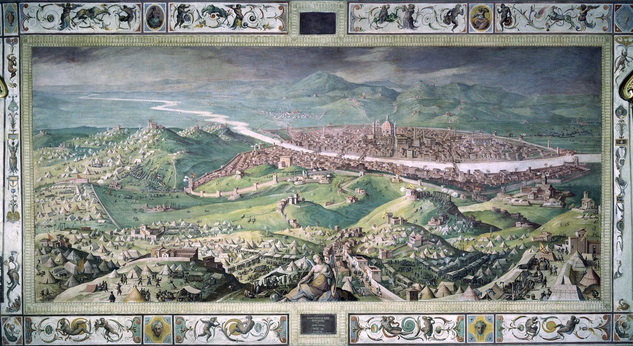 The Siege of Florence by Giorgio Vasari