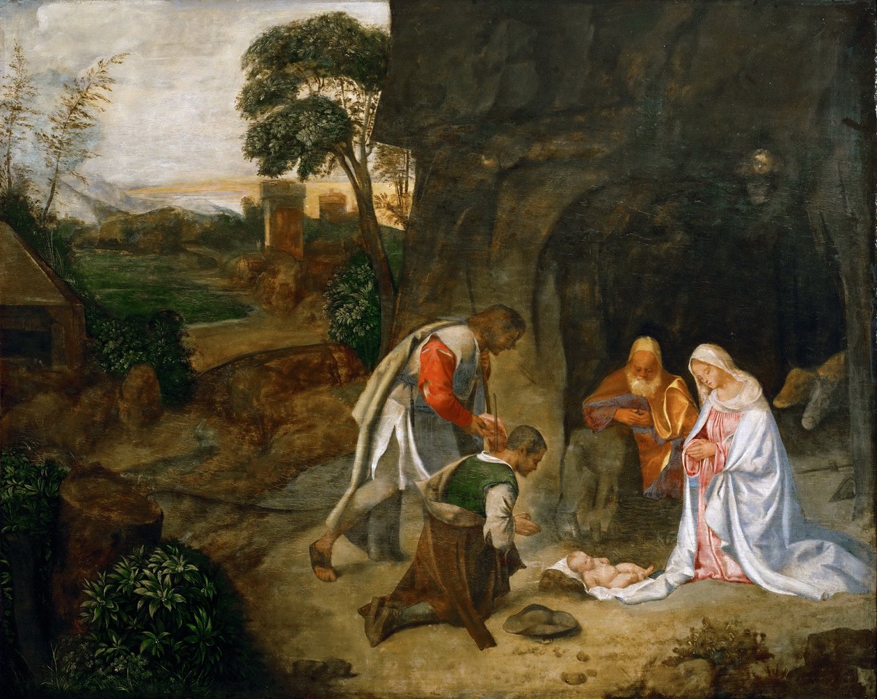 The Adoration of the Shepherds by Giorgione da Castelfranco